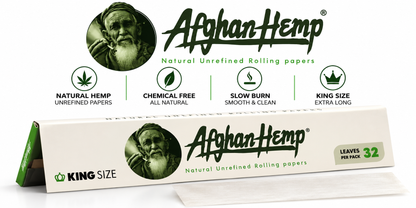 Afghan Hemp Papers King Classic