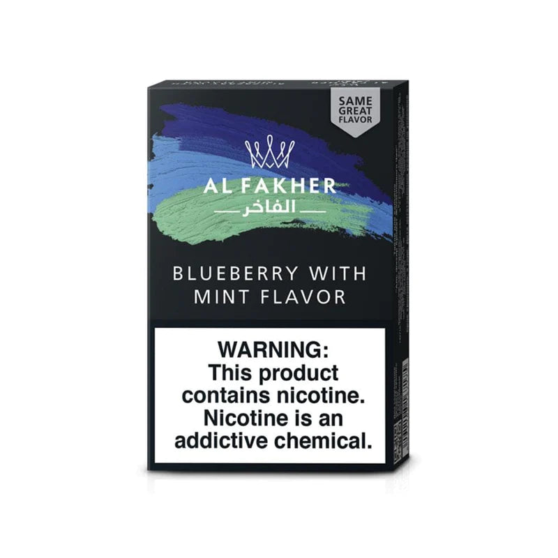 Al Fakher Shisha 50G Blueberry Mint