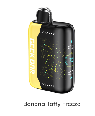 Geek Bar Vape Pulse X Banana Taffy Freeze