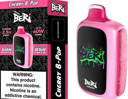 Front of Beri and Front of Box