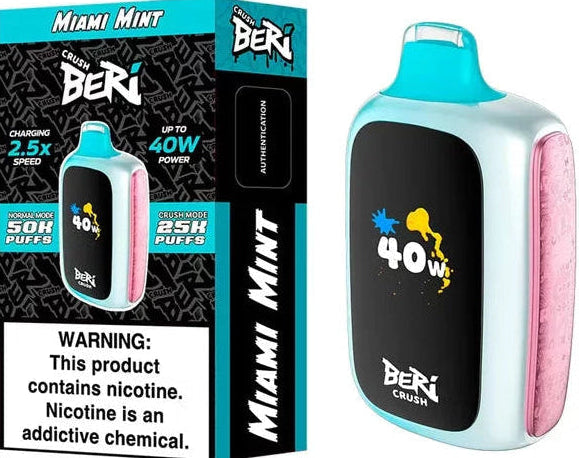 Front of Beri and Front of Box