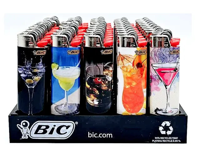 Bic Lighters Cocktail Art