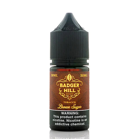 Badger Hill EJuice 30ML Brown Sugar 30MG