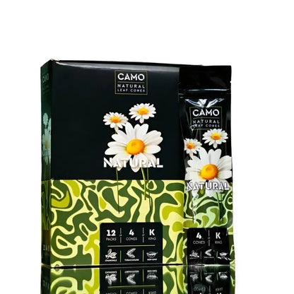 CAMO Hemp Cones 4 Count Natural