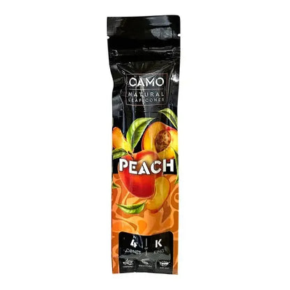 CAMO Hemp Cones 4 Count Peach