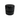 Jar 5ML Round Black UV Ceramic
