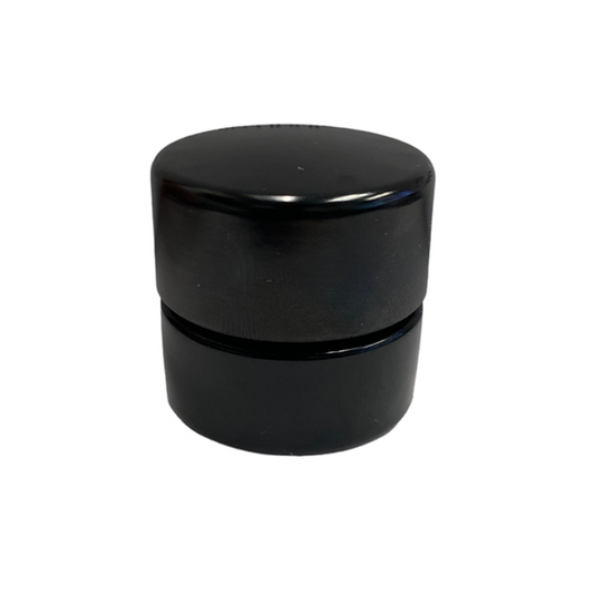 Jar 5ML Round Black UV Ceramic