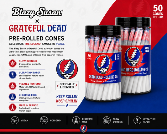 Grateful Dead Cones 50 Count