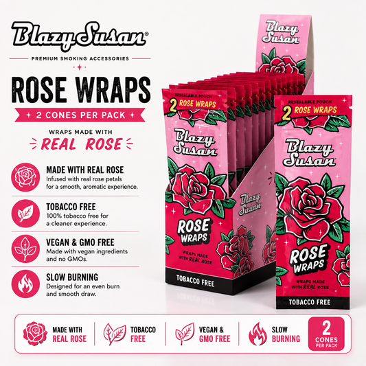 Blazy Susan Rose Cones King Size