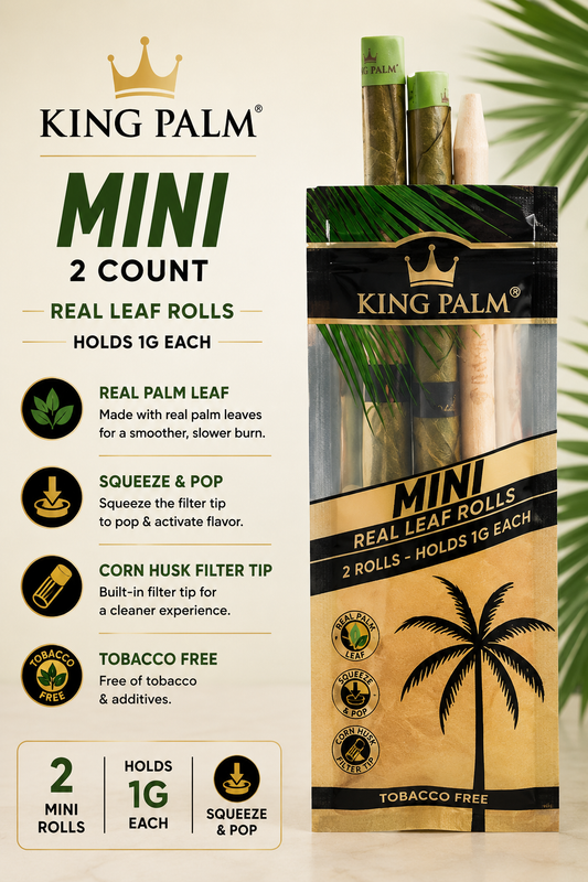 King Palm Cones Mini 2 Count