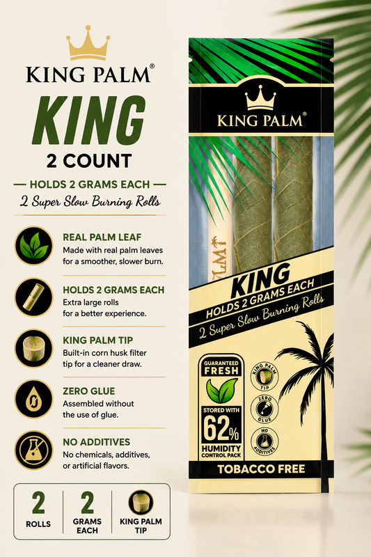King Palm Cones King 2 Count