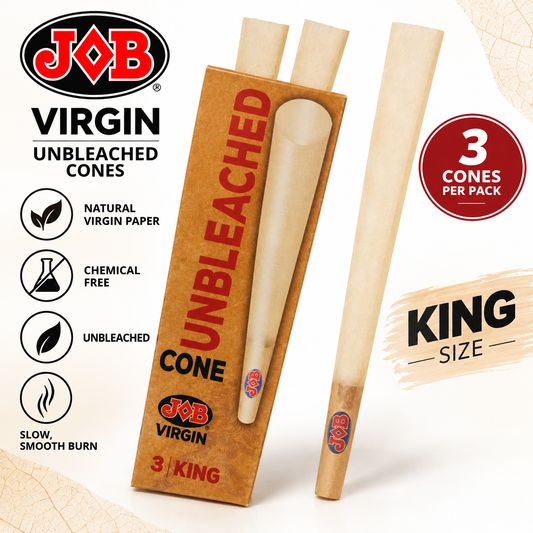 JOB Cones King Virgin 3 Count
