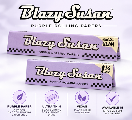 Blazy Susan Purple Rolling Papers