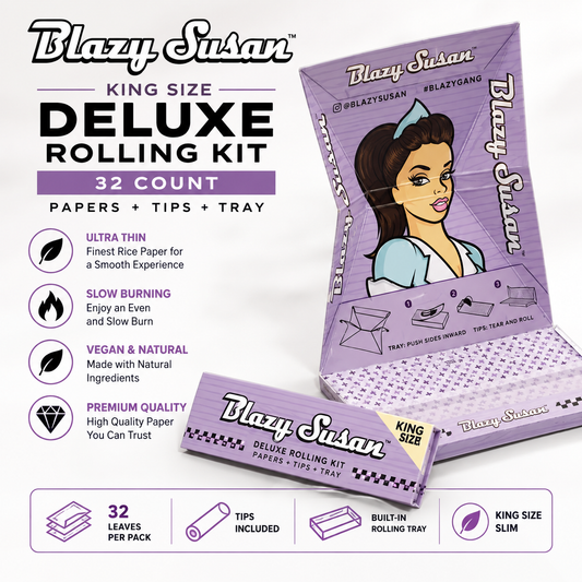 Blazy Susan Papers King Size Deluxe Rolling Kit 32 Count