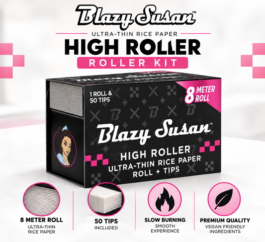 Blazy Susan Ultra Thin High Wide Rice Paper Roller Kit