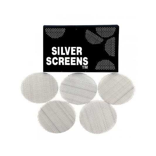 Double Cross Silver Screens Screens Stainless Steel Silver 5CT