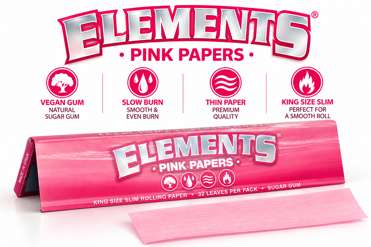 Elements Papers Pink King Slim