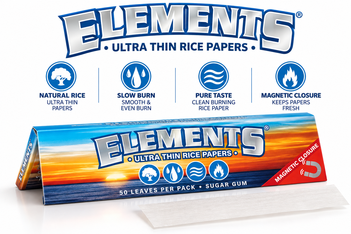 Elements Papers 1 1/4 Rice