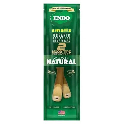 Endo Cones Smallz Wowie Natural 2 Count
