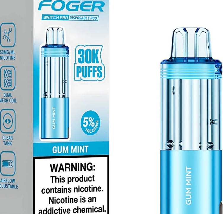 Front of Foger Pod and Front of Box