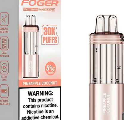 Front of Foger Pod and Front of Box