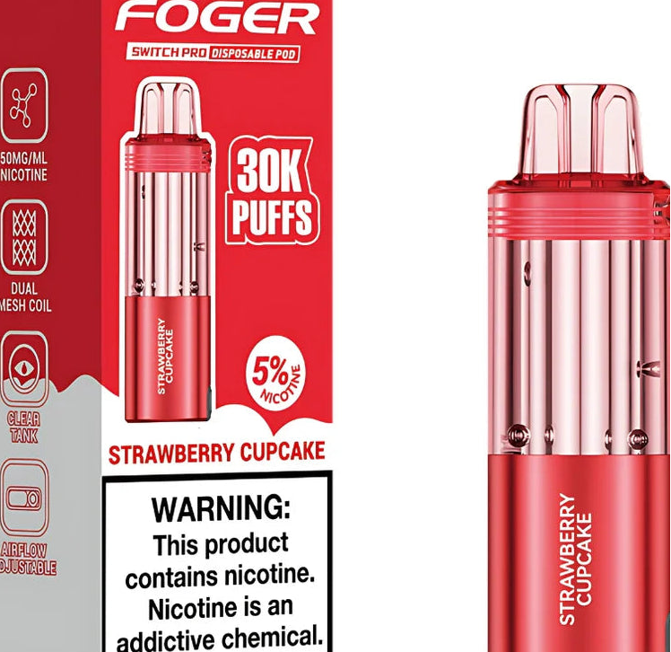 Front of Foger Pod and Front of Box