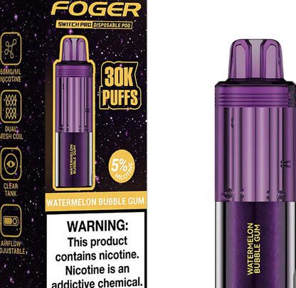 Front of Foger Pod and Front of Box