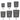 Mylar Bag 1G Opaque Black Double Zipper