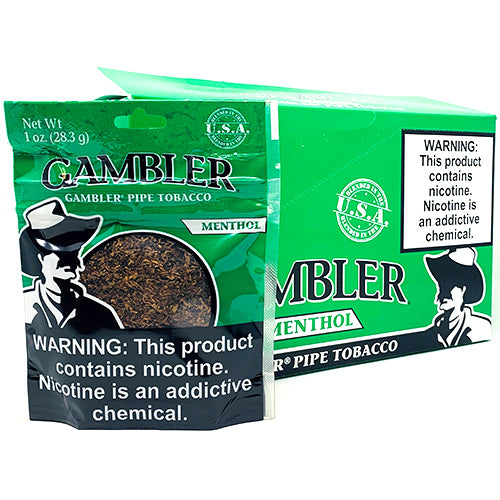 Gambler Tobacco 1OZ S Menthol