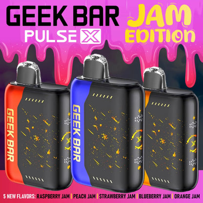 Blueberry Jam Geek Bar X Geek Bar Pulse X 25k 25000 Puffs Disposable Vape Blueberry Jam Geek Bar X Geek Bar Pulse X 25k 25000 Puffs Disposable Vape