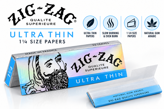 Zig Zag Papers 1 1/4 Ultra Thin