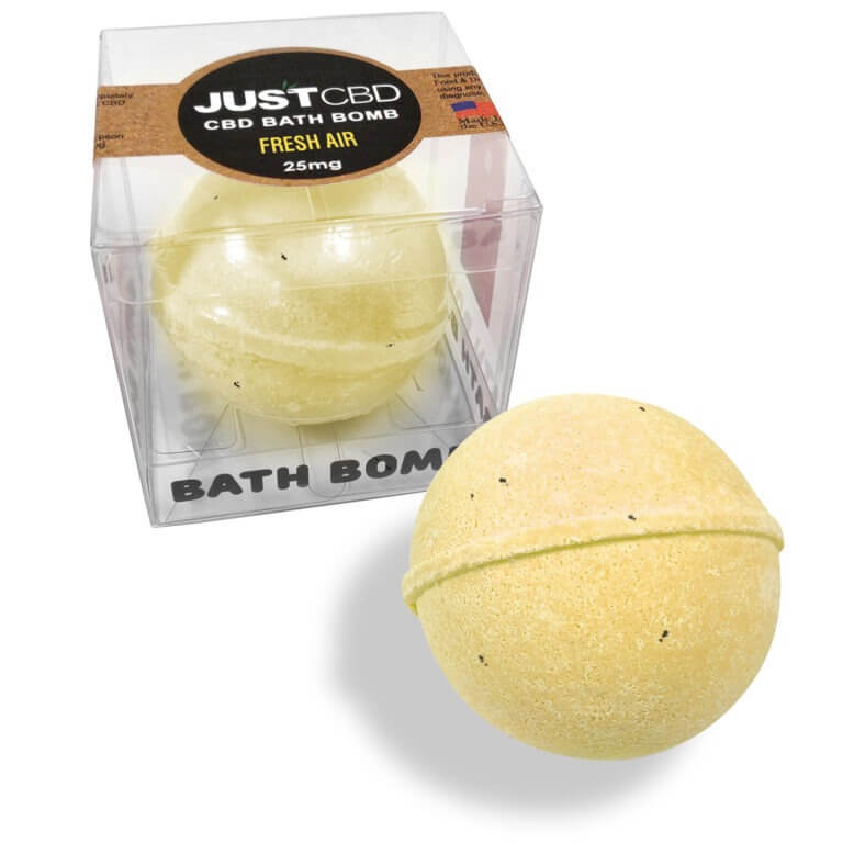 Just CBD Bath Bomb 25MG Fresh Air