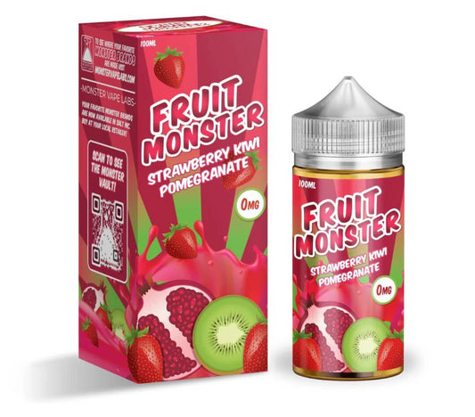Jam Monster EJuice 100ML Strawberry Kiwi Pomegranate 0MG