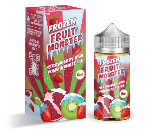 Jam Monster EJuice 100ML Strawberry Kiwi Pomegranate Ice 0MG
