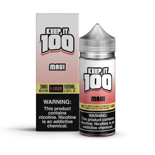 Keep It 100 EJuice 100ML Maui Blast 3MG