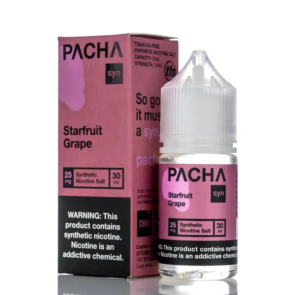 Pacha EJuice 30ML Syn Starfruit Grape 25MG