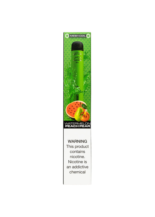 Hyppe Vape Max Watermelon Peach Pear 2000 Puffs