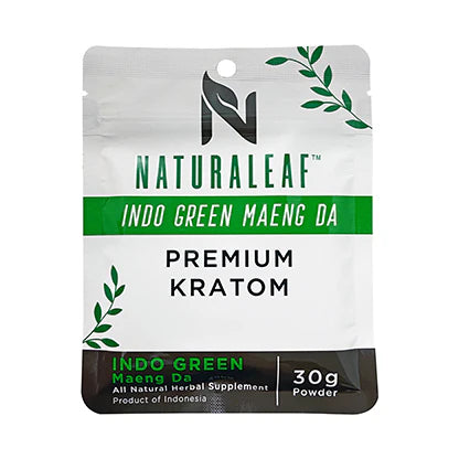 Naturaleaf Kratom Powder 1OZ Indo Maeng Da Green