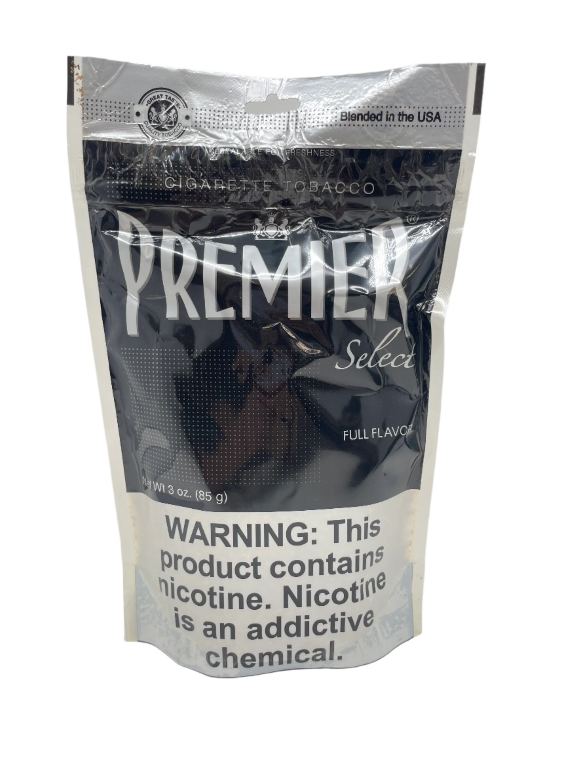 premier brand cigarette tobacco Red 100s 200ct Tubes 5pack 200 filter tipped cigarette tubes per box 100mm Made in the USA White tube White Filter Tip Premier Tobacco 3OZ M Full
