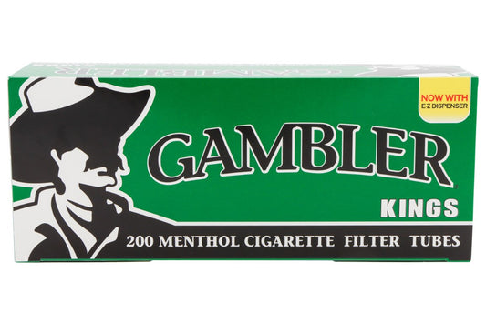 Gambler Tubes 200CT Menthol Kings