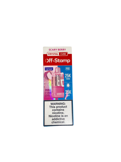 Off-Stamp 35k Crystal Cube Disposable Vape Pod