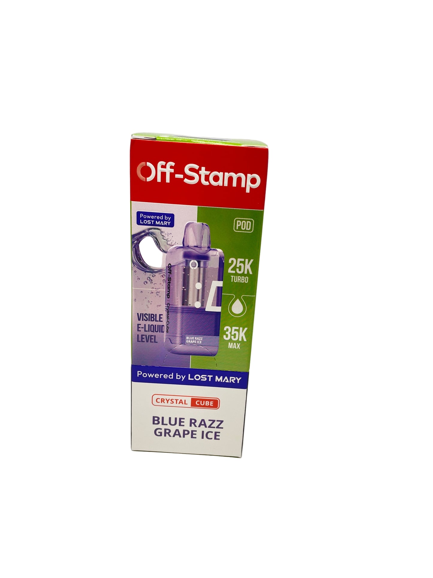 Off-Stamp 35k Crystal Cube Disposable Vape Pod