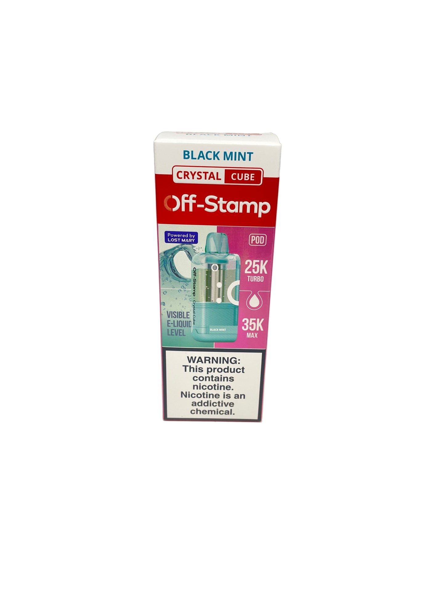 Off-Stamp 35k Crystal Cube Disposable Vape Pod