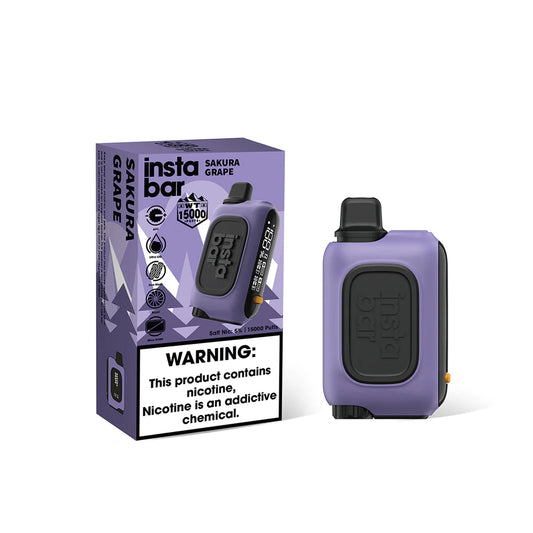 Instabar Vape Bar WT15000 Sakura Grape