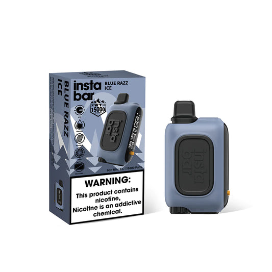 Instabar Vape Bar WT15000 Blue Razz Ice