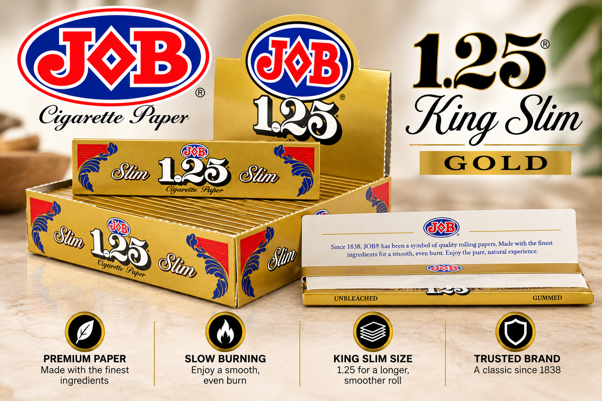JOB Papers 1.25 King Slim Gold