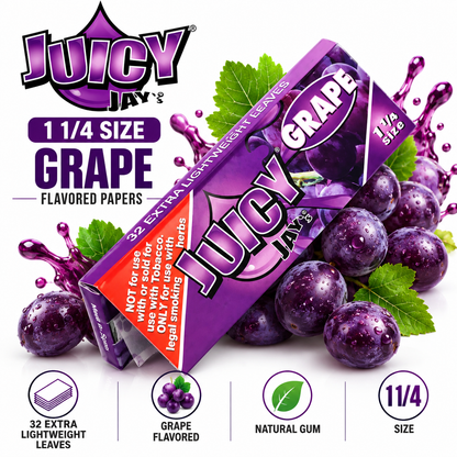 Juicy Jay Papers 1 1/4 Grape