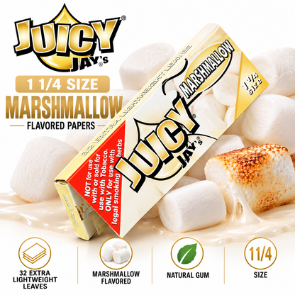Juicy Jay Papers 1 1/4 Marshmallow