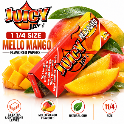 Juicy Jay Papers 1 1/4 Mello Mango