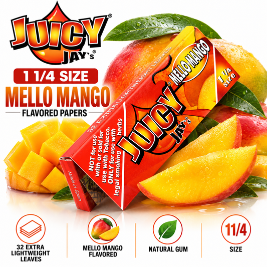 Juicy Jay Papers 1 1/4 Mello Mango